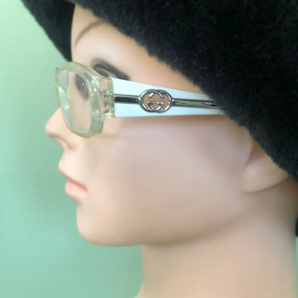Gucci Authentic Women's White Glasses